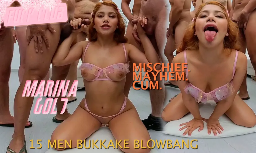 Marina Gold's Shaved Pussy 60FPS VR Experience