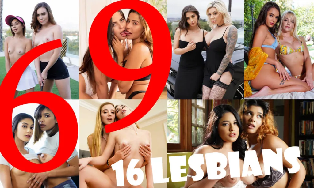 3D Lesbian Compilation: Haley Reed, Kenna James, Kimmy Kimm - Pussy Licking (60 FPS, 4K)