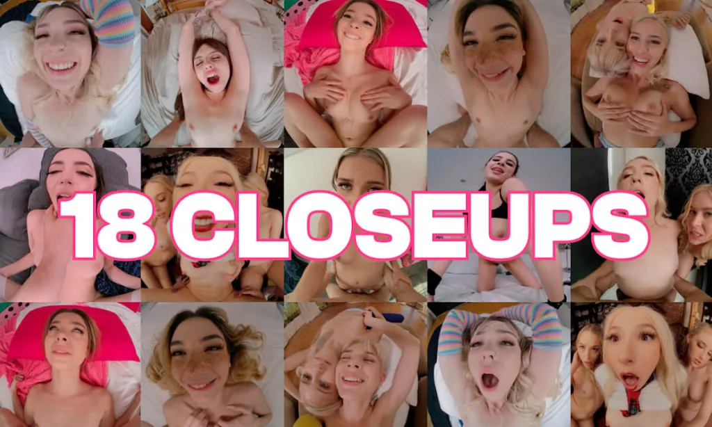 Demi Hawks, Molly Little, Kylie Rocket - Missionary Compilation in 4K with POVperspective