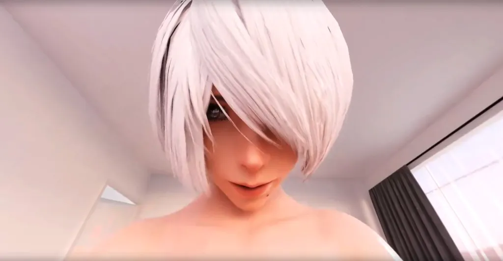 2B's CGI 180° VR Cartoon VR Porzo Performance