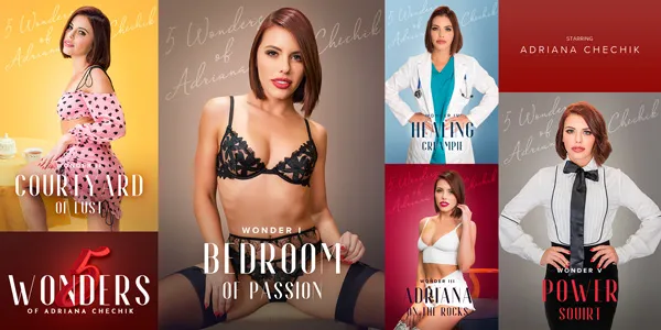 Adriana Chechik's 6K VR Porn Experience: Brunette Squirt Goddess