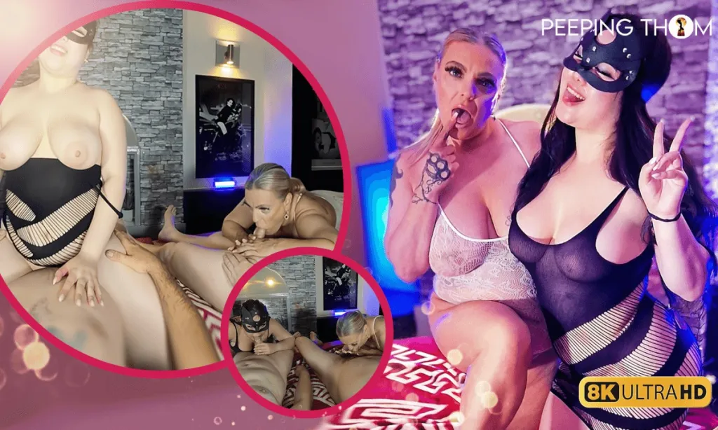 Asian Ivy and Layla Lixxx in 8K Big Boob Swingers Party: VR Gangbang Experience