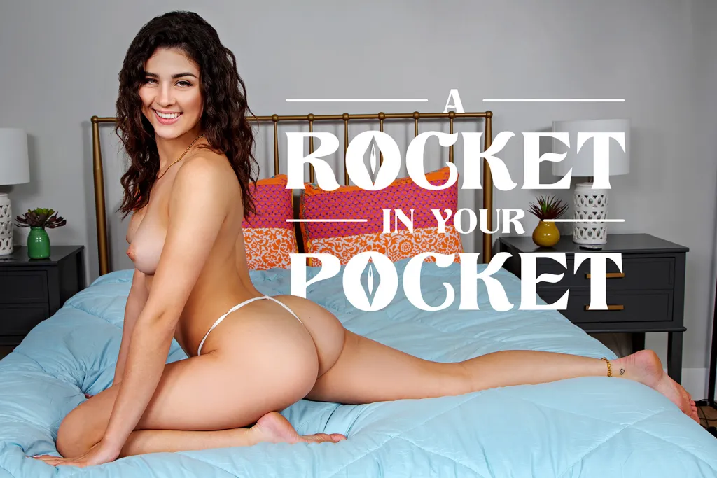 Kylie Rocket's 180° Virtual Reality Blowjob - Brunette Babe in HD