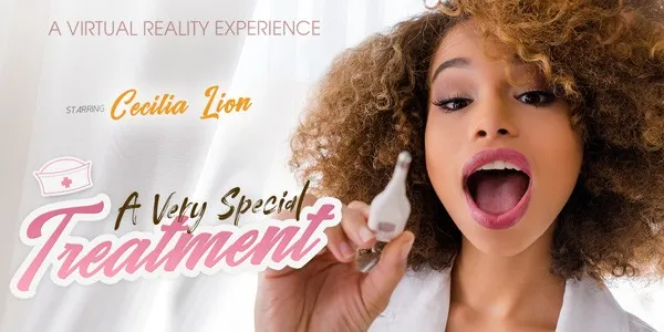 Cecilia Lion: Home Visit - Ebony Doctor's NSFW Treatment in 6K VR