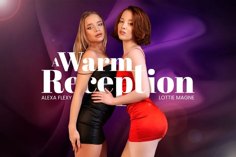 Lottie Magne, Alexa Flexy in 180° 7K VR Threesome