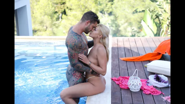 Cherry Kiss and Juan Lucho: Poolside Memories