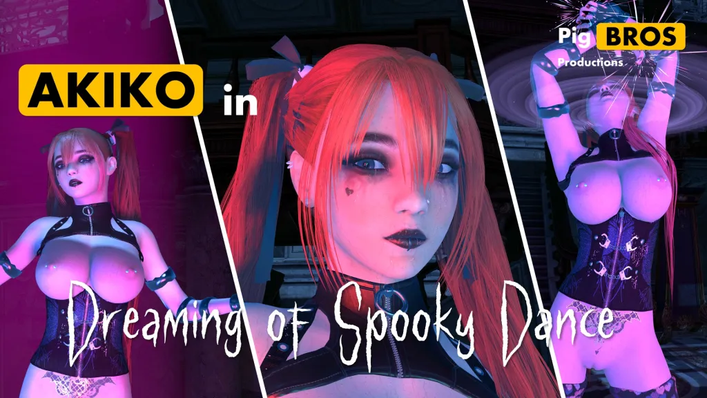 Red Head Akiko's VR Bondage Cow Girl Experience