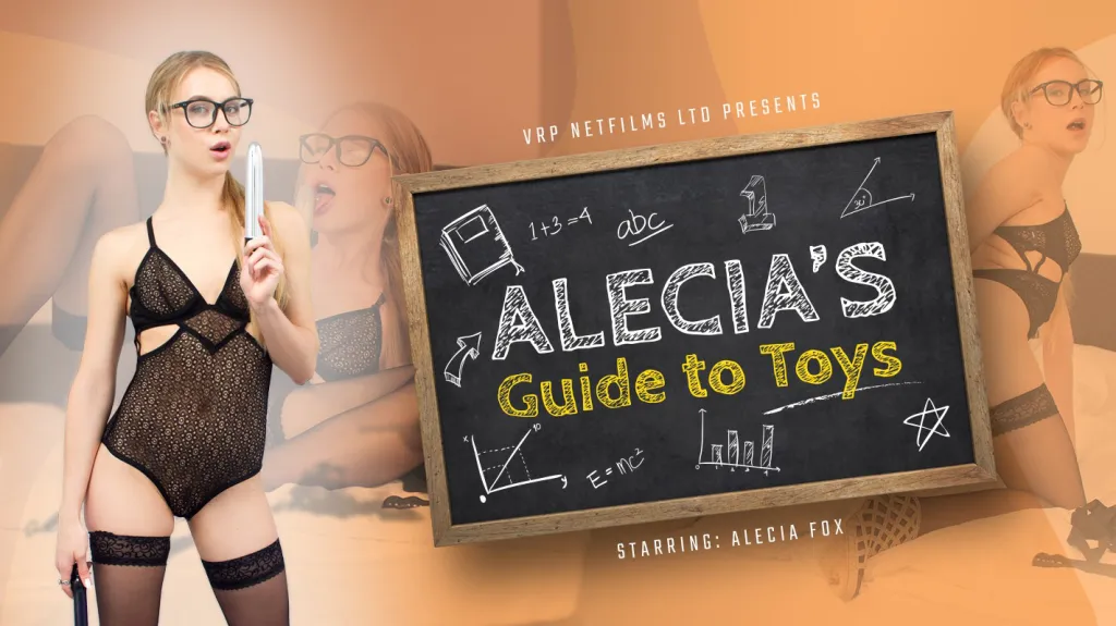 Alecia Fox's Solo Session: Fingering & Toys in 4K VR