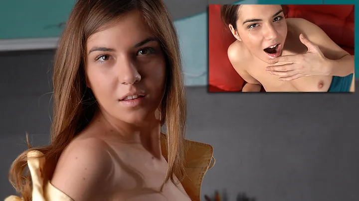 Alissa's Intimate Blowjob - Brunette Porn Star