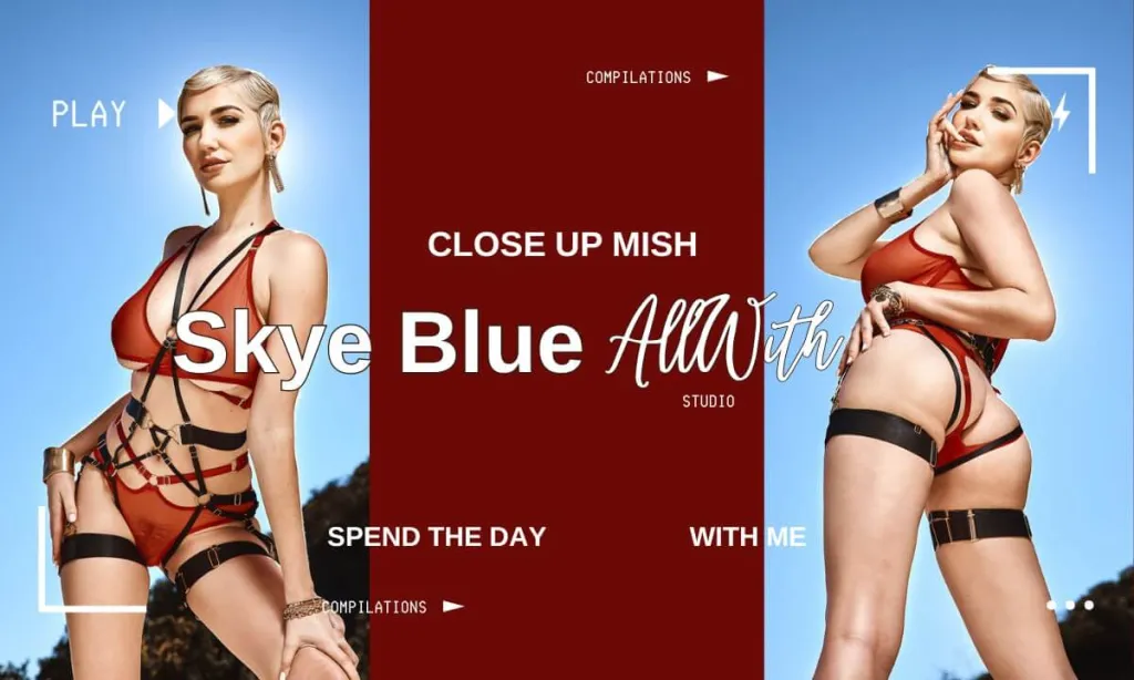 Skye Blue's Missionary Compilation in 4K
