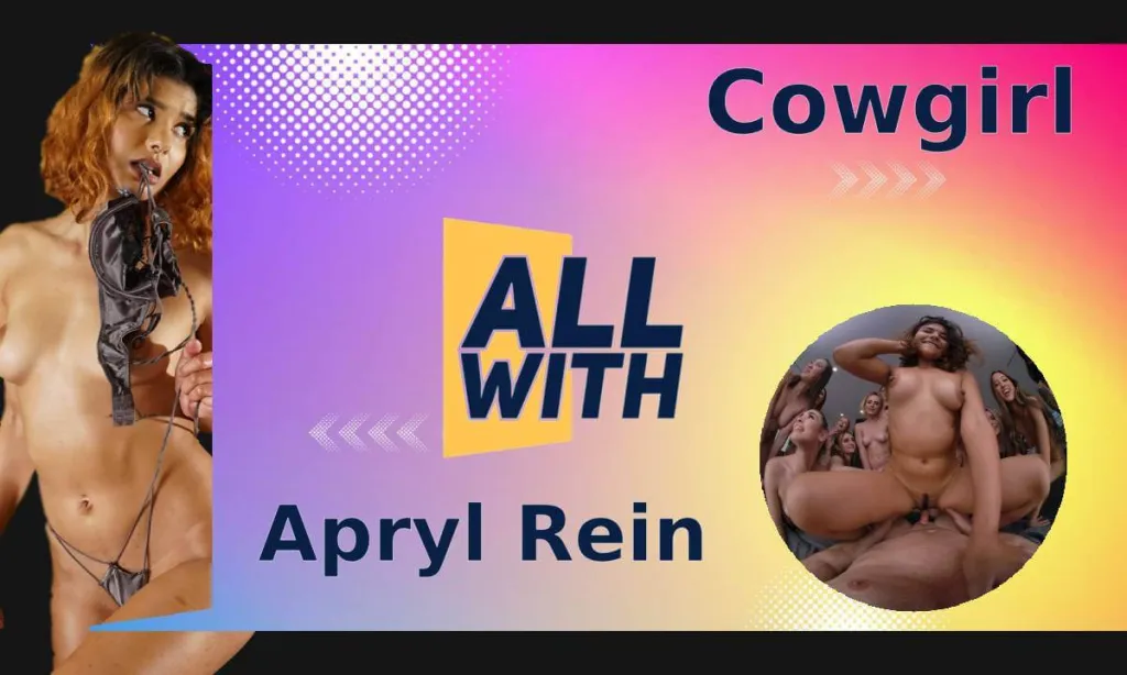 Apryl Rein's Latino Cow Girl Compilation - 5K 3D VR Video (POV, 60 FPS)