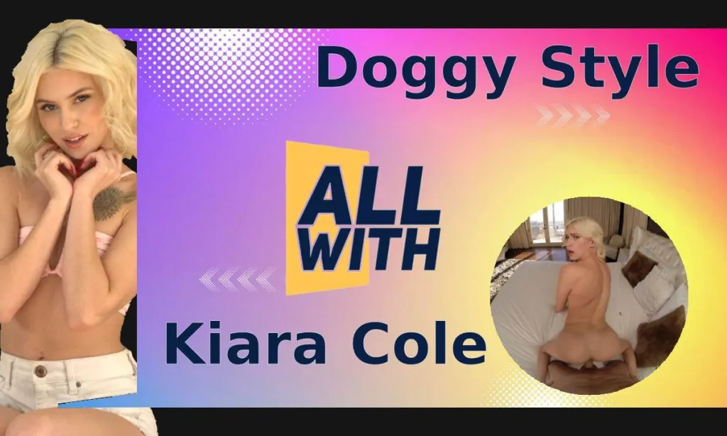 Kiara Cole's Doggy Style 60FPS 3D Video (VR, 5K)