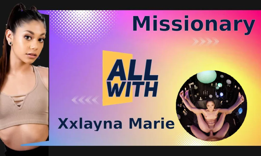 Xxlayna Marie's 3D POV Missionary Compilation (60 FPS, 5K)
