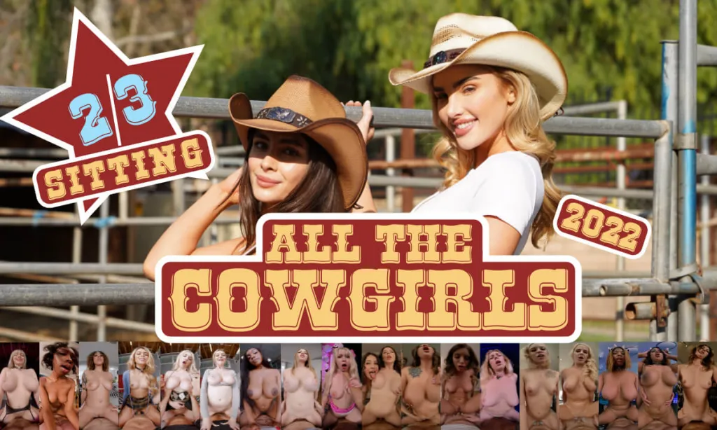 Cowgirl Compilation: Octavia Red, Jessica Starling, Blake Blossom - 4K UHD