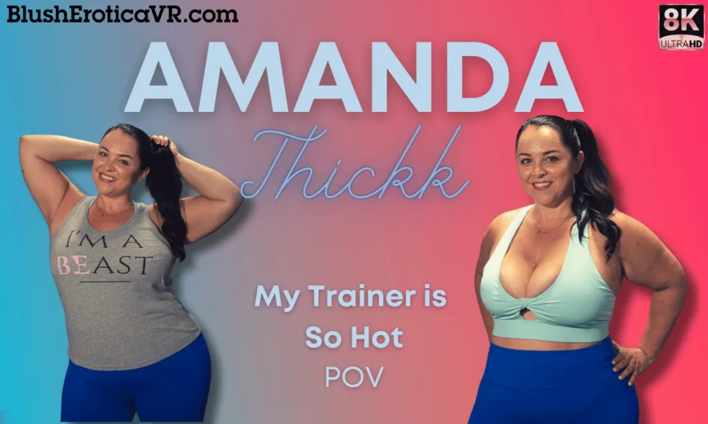 Amanda Thickk's Gym Workout & Masturbation Session (60 FPS VR 180° 4K)