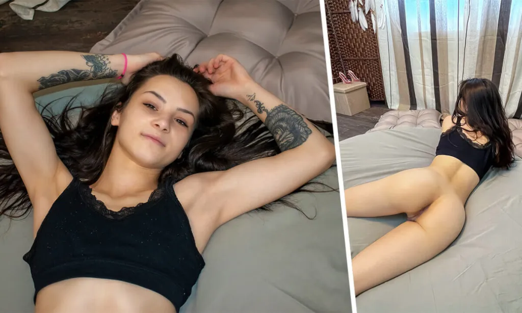 Brunette Tattooed Teens: Masturbation in 180° 4K - Performer 1, Performer 2, Performer 3
