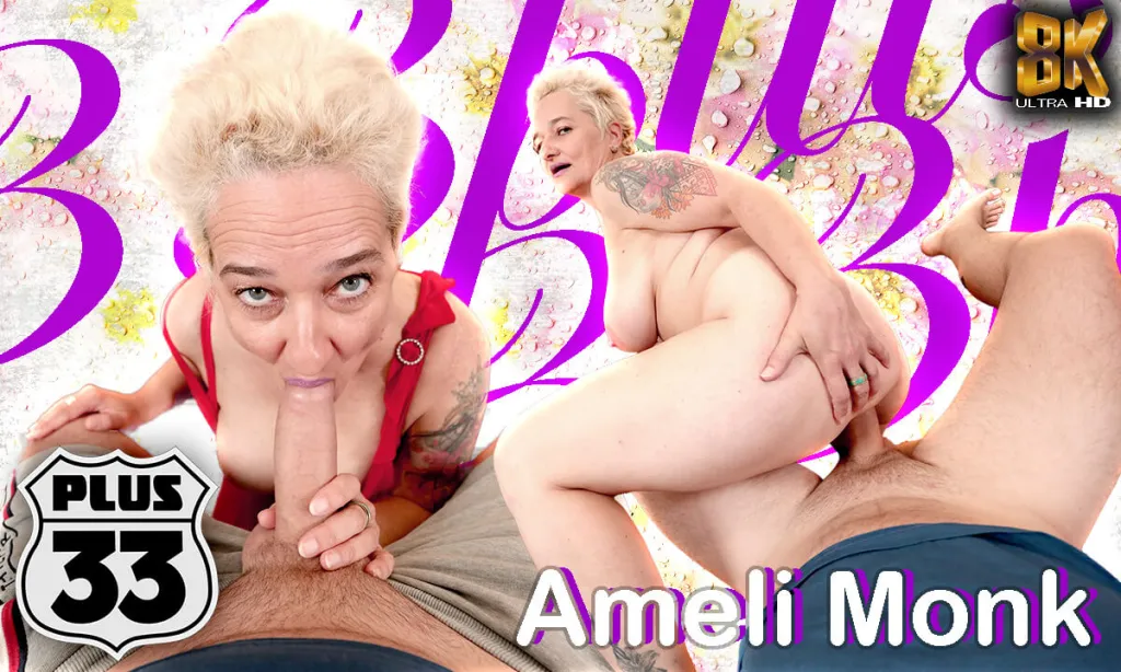 Ameli Timber's MILF Cow Girl and Reverse Cow Girl Performance (POV, 60 FPS, 180° VR)