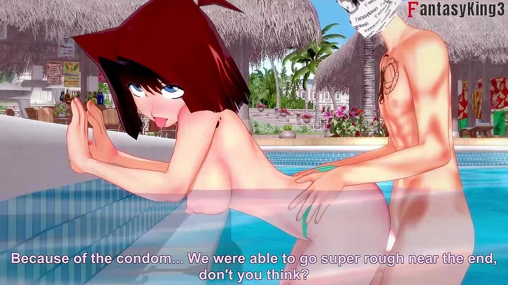 3D Anime: Busty Hentai with Performer1, Performer2, Performer3