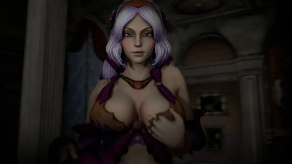 Aphrodite in VR Cow Girl - 3D HD Binaural Sound