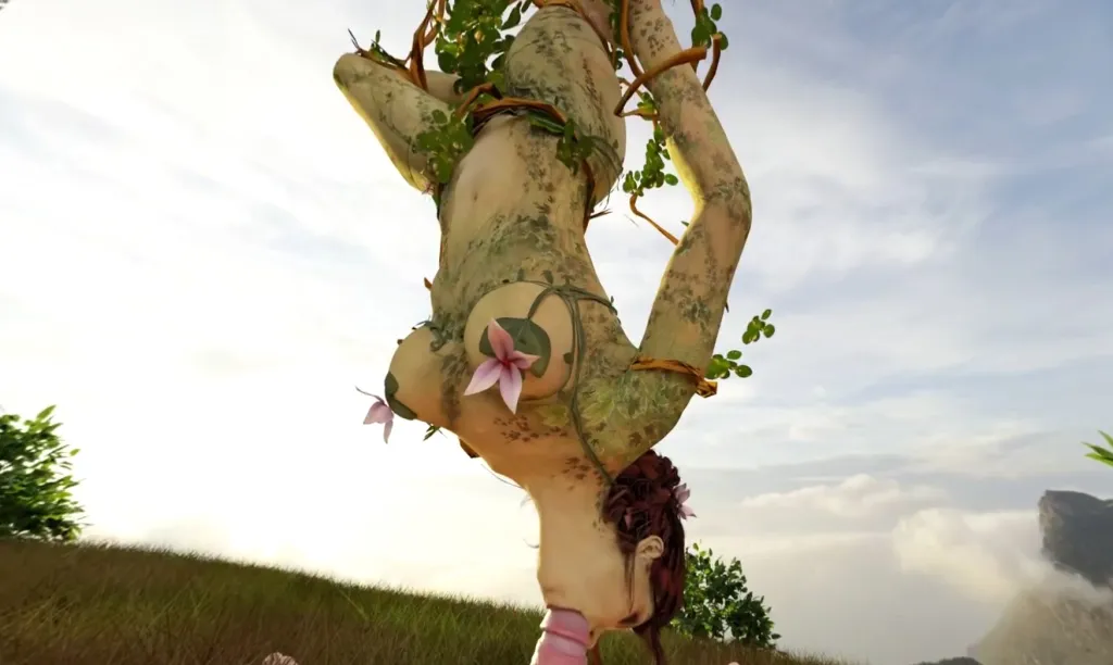 Red Head Poison Ivy's Immersive 3D Blowjob Experience (VR)