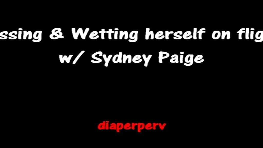 Sydney Paige, New Pissing Fetish Video: Humiliation on a Flight (feat. Sydney Paige)