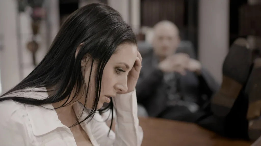 Angela White and Zac Wild in "Janice's Desperate Ordeal" - Suspenseful HD Rough Sex Scene