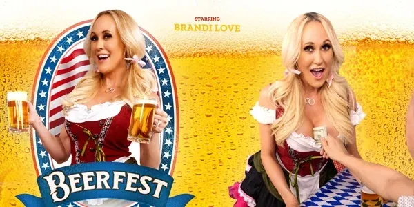 Brandi Love's Oktoberfest MILF VR Experience: Big Boobs & Beer