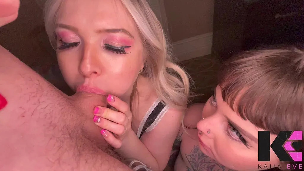Olivia Vee, Kaiia Eve, Frankie Fettuccini - Squirt Cum Swap: HD Deep Throat Video