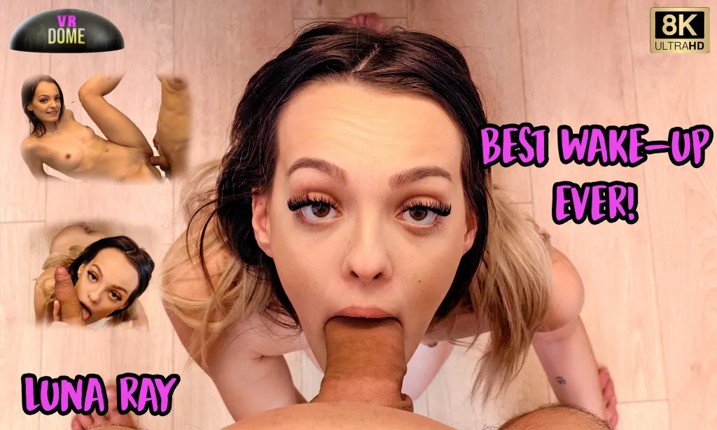 Luna Ray's Intimate POV Blowjob & Fingering Session - HD & VR