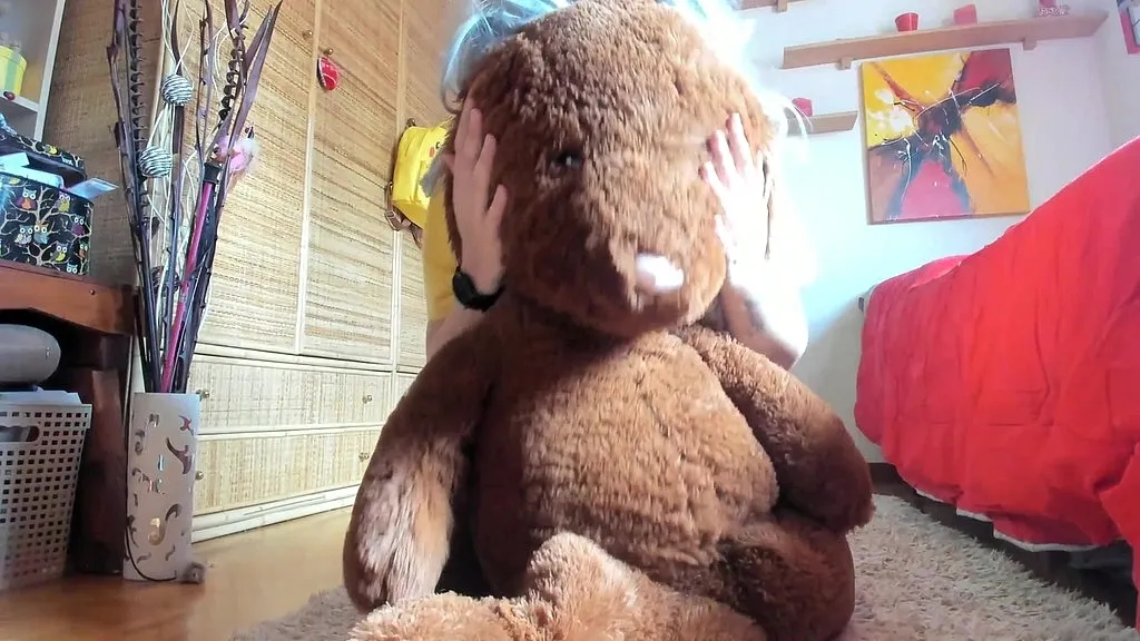 Mature MILF's Fantasy: Teddy Bear Roleplay & Orgasms (HD)