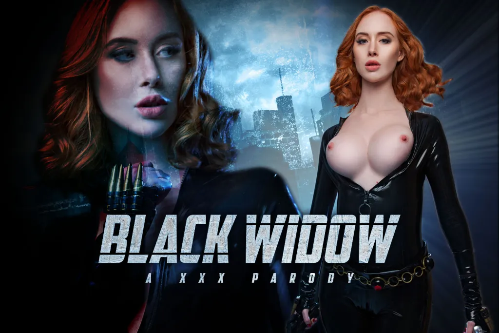 Lenina Crowne's Red Hot Blowjob in Black Widow Cosplay - VR 180° POV Experience