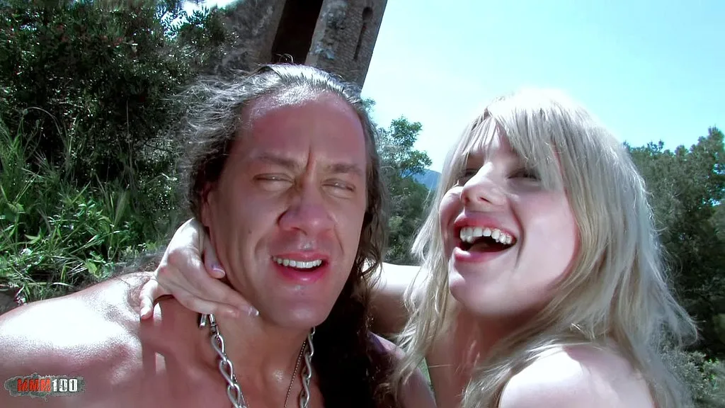 Rob Diesel and Lillian Love: Big Cock Outdoor Anal Sex Scene