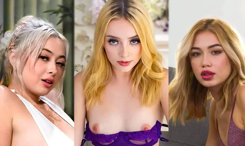 Kay Lovely, Demi Hawks, Maria Kazi - Blonde Missionary, Cow Girl, Reverse Cow Girl Compilation (VR 4K)
