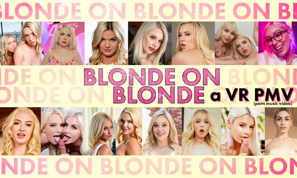 Kay Lovely, Britt Blair, Kenna James - Blonde Adult Film Stars Compilation (VR 6K, POV)