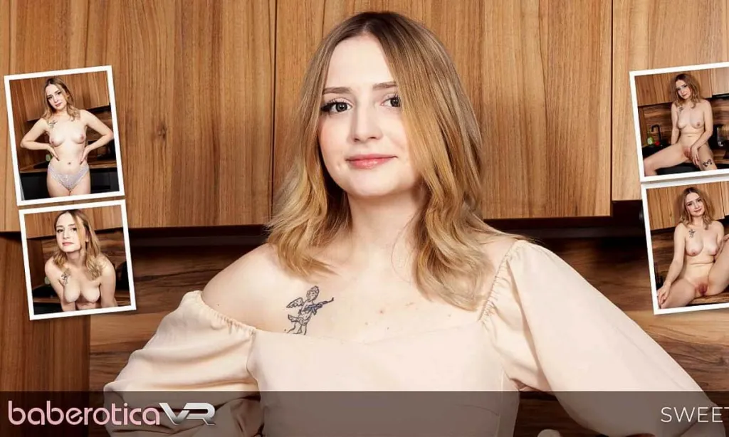 Sweety Babe's Intense Solo Masturbation Session in 180° VR - 60 FPS