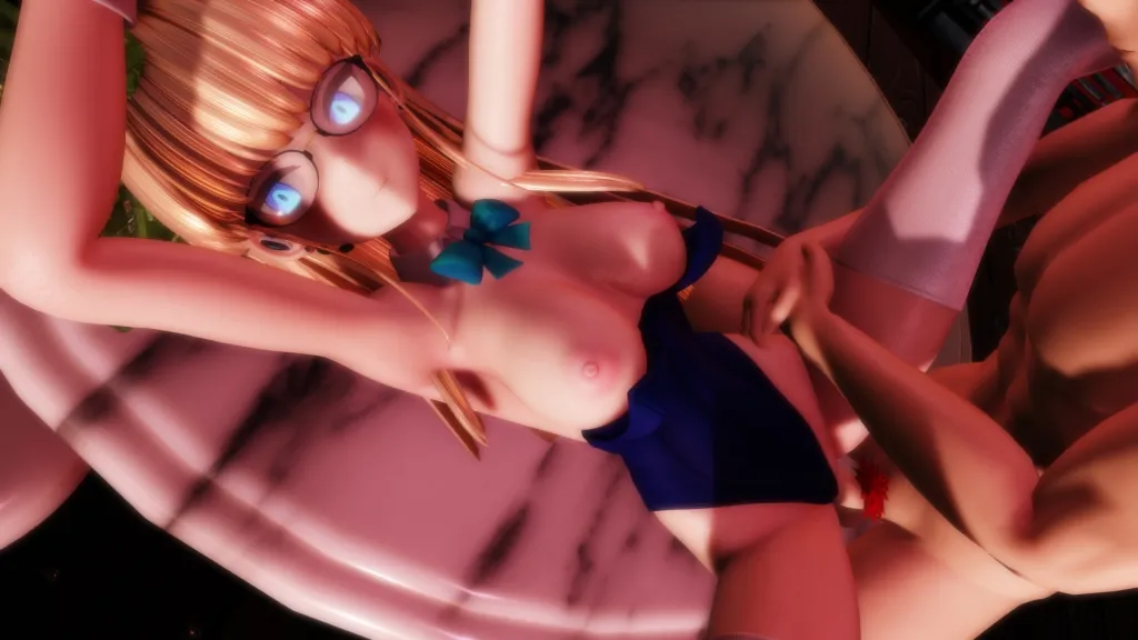 Toki Asuma's Glasses Christmas Hentai POV Video (VR, 180°, 60 FPS)
