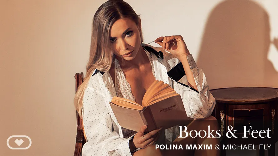 Polina Maxim's Footjob and Creampie sessions - VR Porn