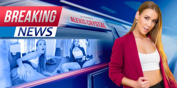 Alexis Crystal's VR Interview: Breaking News of VR Bangers Premium Content