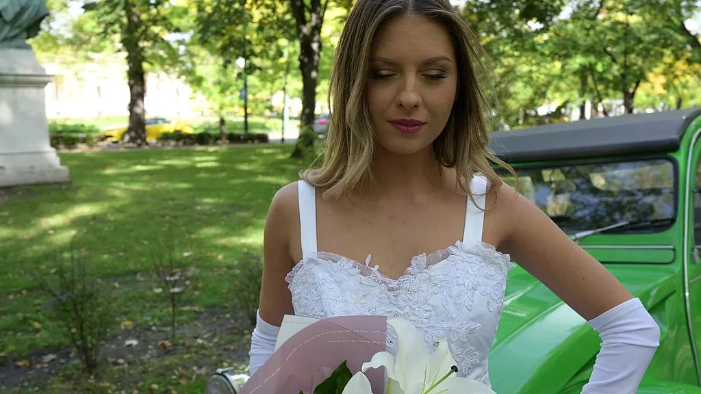 Rebecca Volpetti & Erik Everhard: Brunette Bride's Ass-Filled Photoshoot & Wedding Night