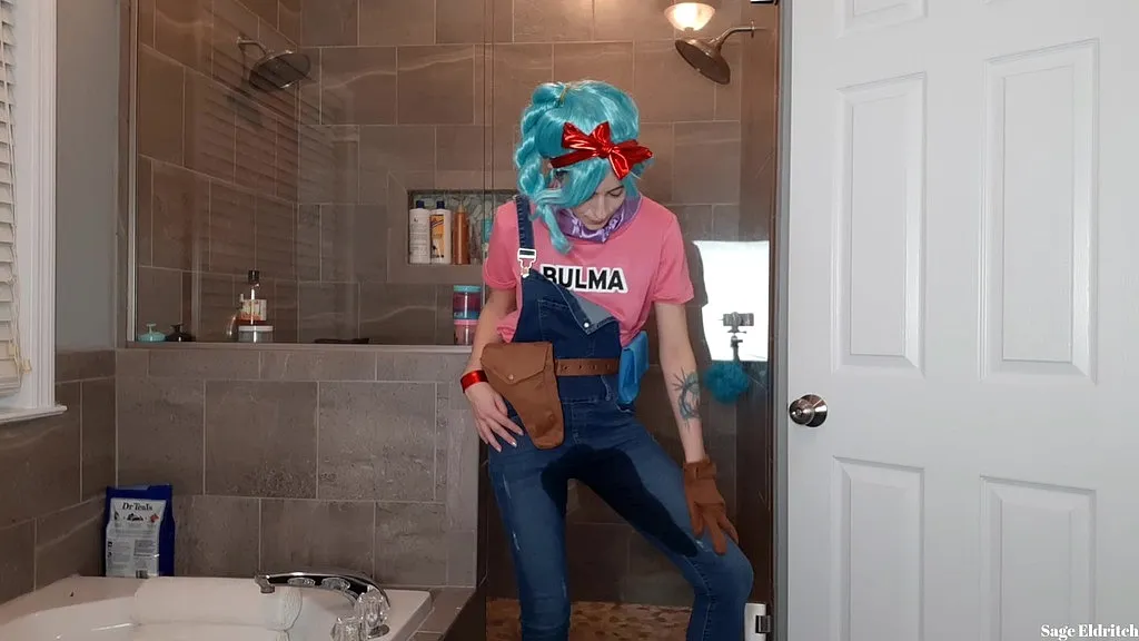 SageEldritch's Blue-Eyed Cosplay: Bulma's Pissing Mishap