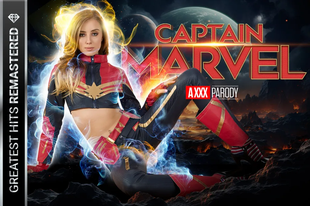 Haley Reed in Captain Marvel's X-Rated Cosplay Blowjob (8K)
