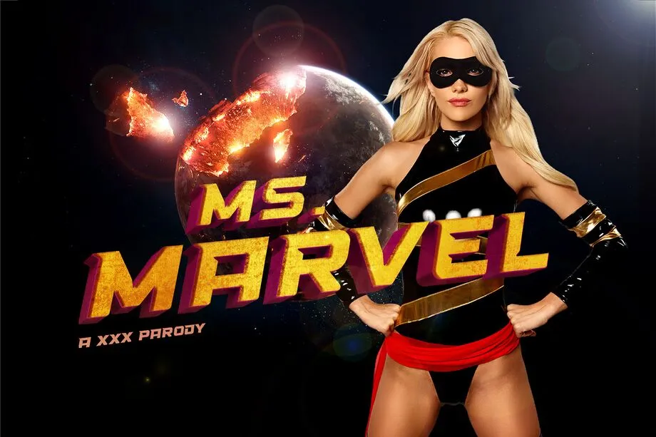 Ms. Marvel (Kenna James) Blowjob 7K VR Cosplay Parody