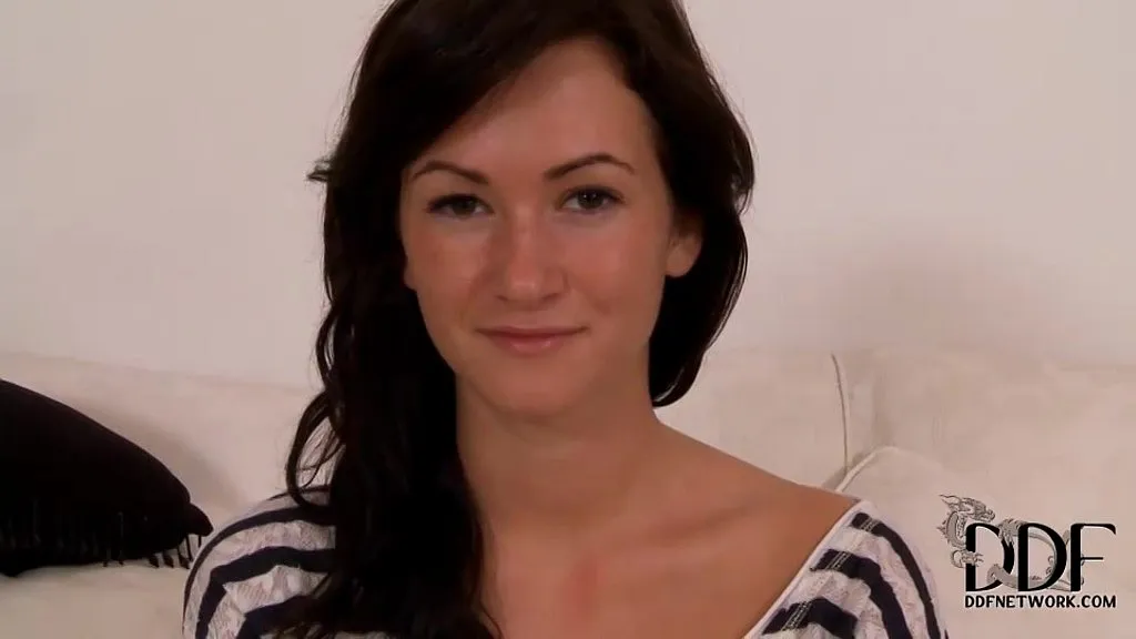 Tess Lyndon: Brunette Czech Goddess with Brown Eyes and Shaved Pussy - HD Small Tits Gonzo Video
