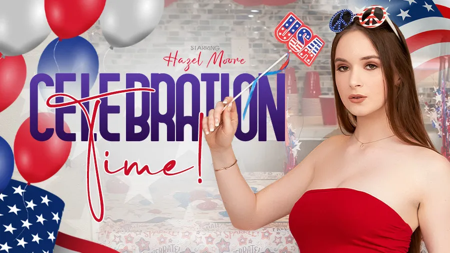 Hazel Moore's 4th of July Blowjob - VR Porn Experience