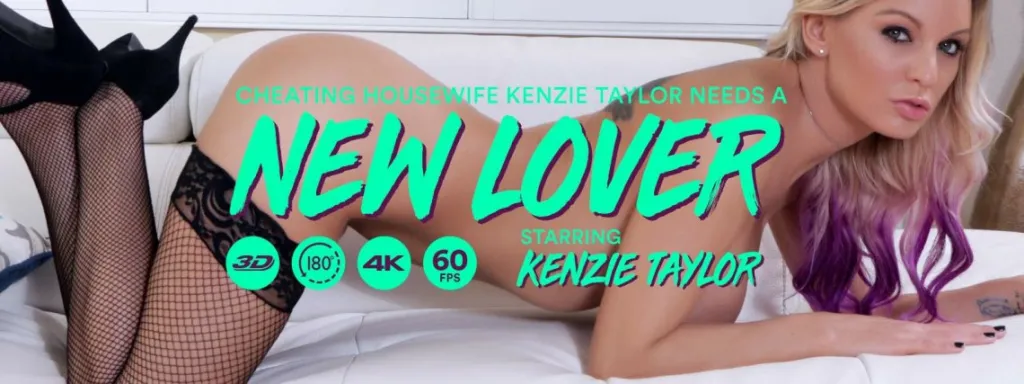 Kenzie Taylor's VR Fingering & Pussy Licking Session
