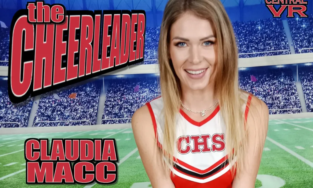 Claudia Mac: Cheerleader GOZNO POV Video - Doggy, Cowgirl, Cum in Mouth (60 FPS, VR)