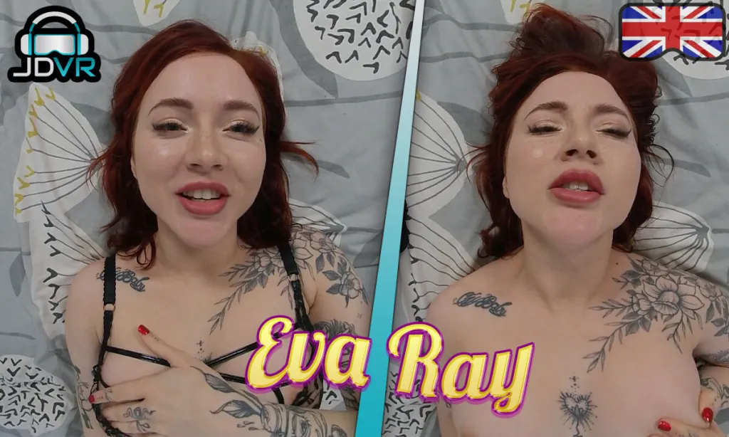 Eva Ray's Intimate 180° VR Experience - Tattooed Shaved Pussy in 4K
