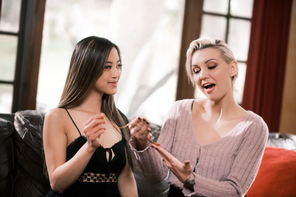 Kenzie Taylor and Alexia Anders' Secret Step-MILF Relationship: A Birthday Surprise