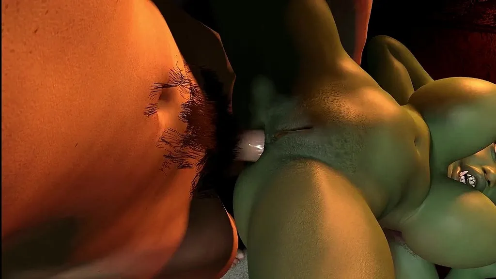 Wraith931 3D Models - Plump Goblin Girl's Close-up Anal Scene (HD)