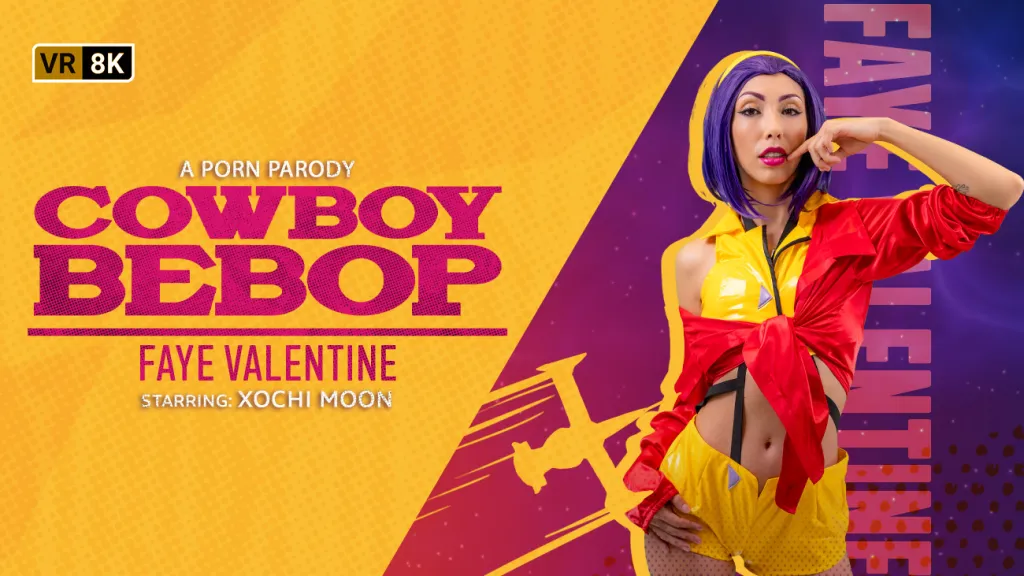 Xochi Moon in Cowboy Bebop: Faye Valentine's Relaxing Moment - VR Masturbation Scene